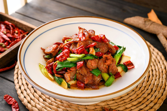 蒜苗炒臘肉