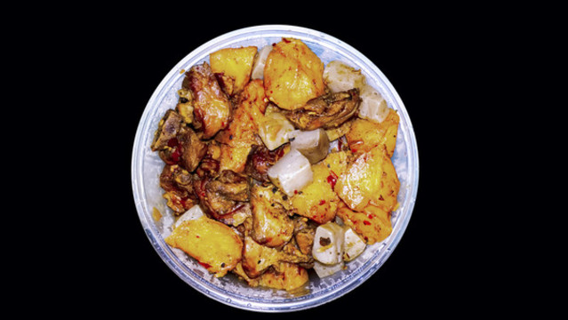 魔芋土豆雞