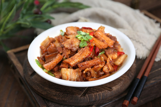 腐竹燒肉