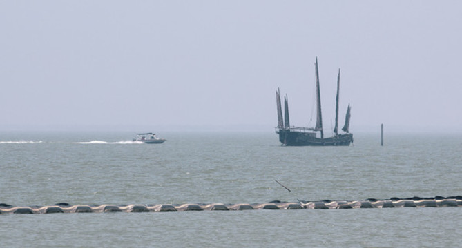 太湖帆船