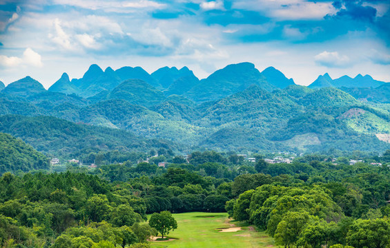桂林的山峰自然風(fēng)光