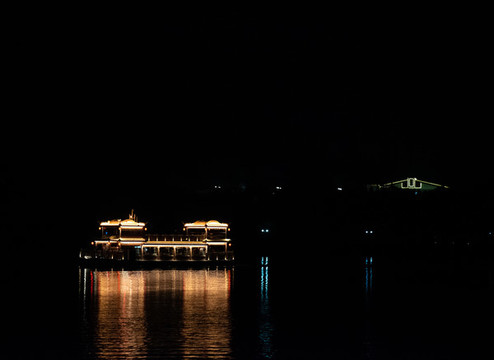 杭州西湖夜景