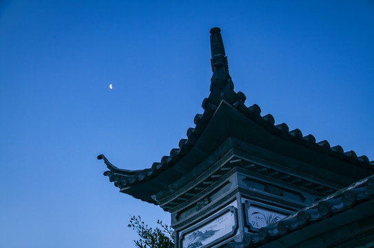 中國云南的大理古城風景