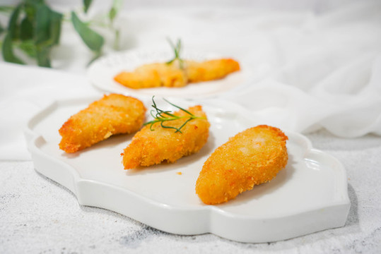 香煎鱈魚(yú)鱈魚(yú)餅