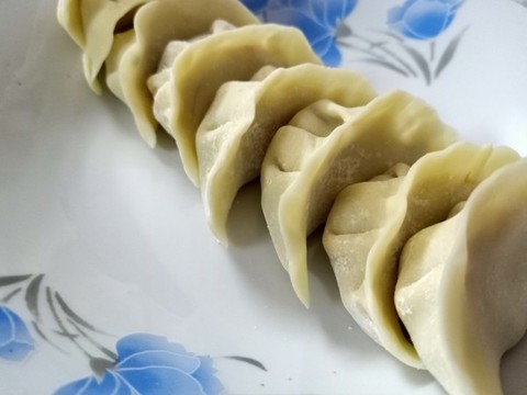 手工的餃子