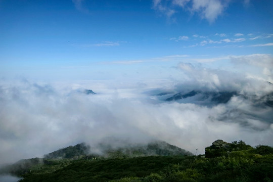 中國貴州銅仁梵凈山云海