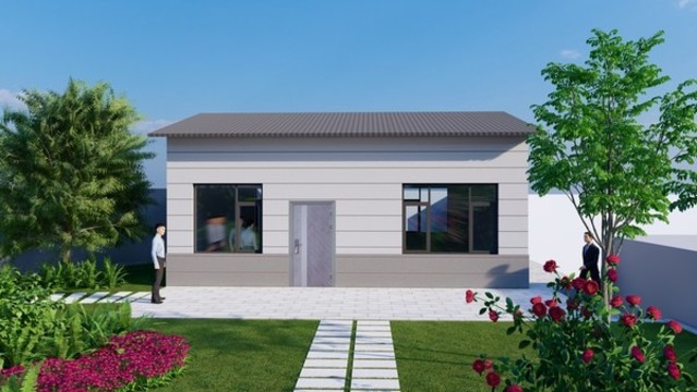 一層彩鋼瓦建筑