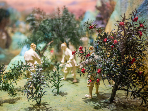 中國荔枝博物館荔枝雕像縮小版