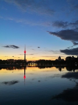 公園夜景
