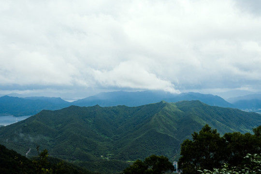 高山云霧