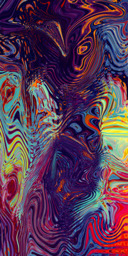 抽象畫油畫