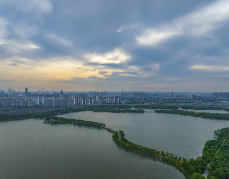 江蘇蘇州東太湖湖濱新城風(fēng)光