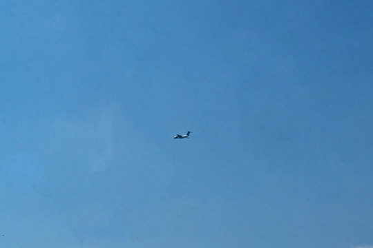 降落時的飛機(jī)