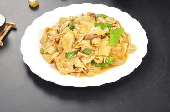 尖椒干豆腐