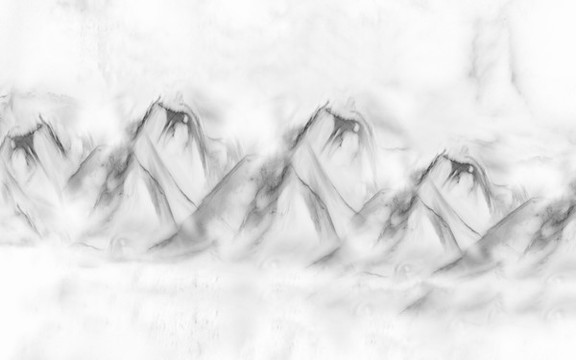 大理石山水