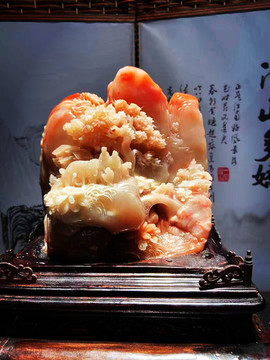 玉雕錦繡山河