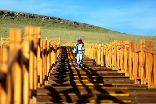 莫日格勒河棧道