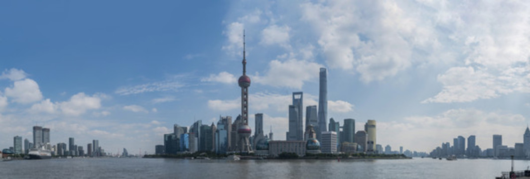 上海城市建筑天際線