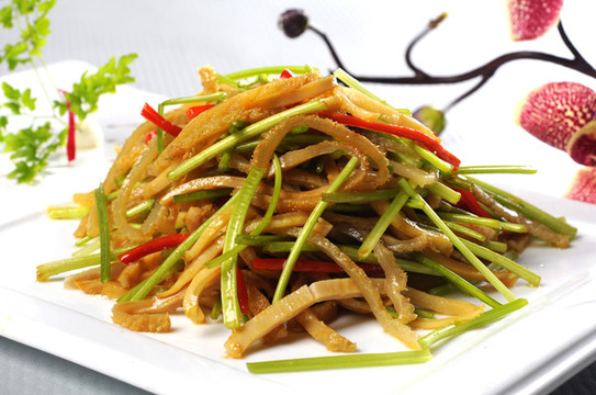 小炒黑羊肚