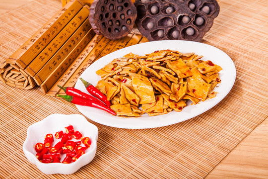 香辣豆腐干