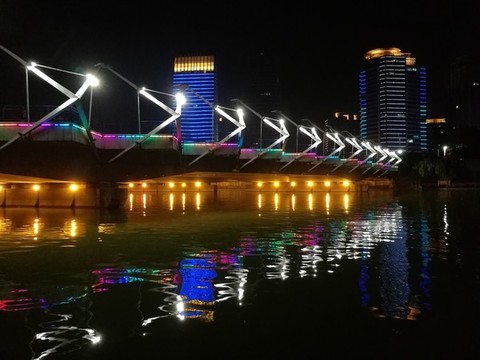鄭州東新區(qū)CBD夜景