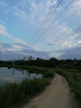 農(nóng)村老家鄉(xiāng)村風(fēng)景