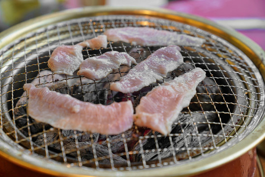 日式韓式烤肉燒烤肥牛牛肉