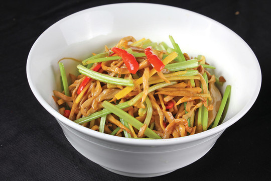 小炒鮑魚菇