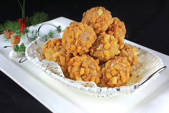 酥炸藕圓子