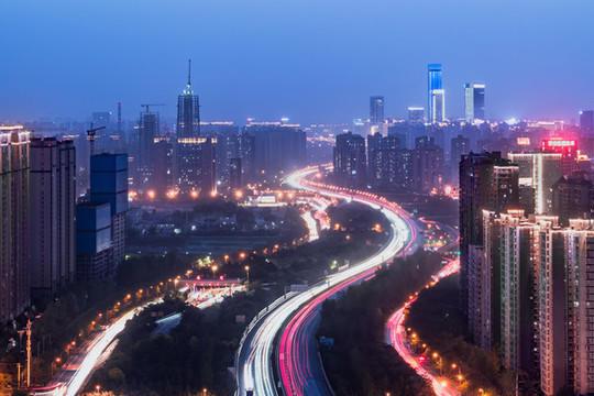西安CBD夜景