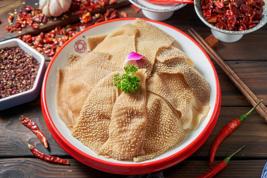 大片毛肚