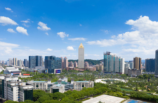 蕭山人民廣場(chǎng)全景