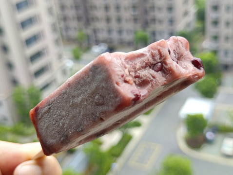 夏日紅豆沙冰棒