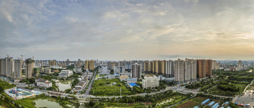 公交大廈晚霞