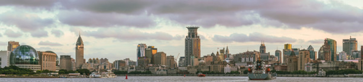 上海浦江城市風光