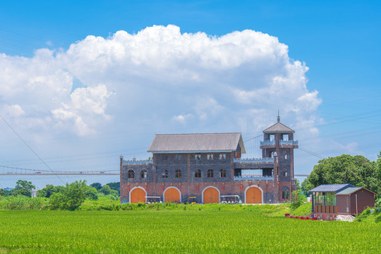 郊區(qū)鄉(xiāng)村田園風(fēng)光