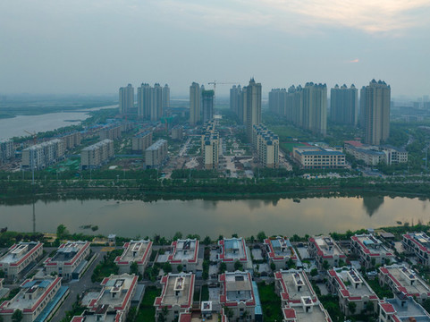 航拍東營(yíng)經(jīng)濟(jì)開(kāi)發(fā)區(qū)