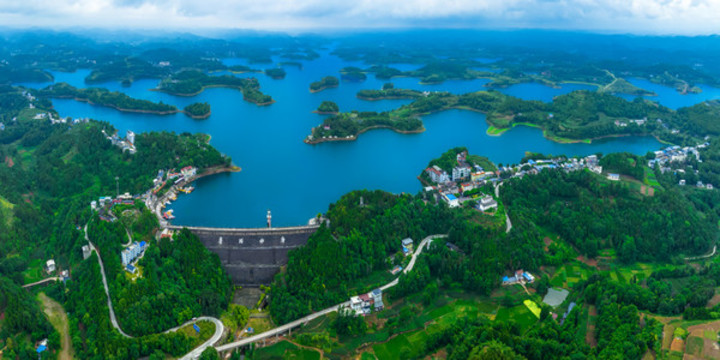 魯班水庫(kù)全景圖