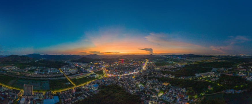 中山市南朗鎮(zhèn)全景