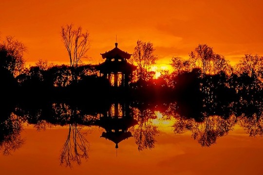 夕陽