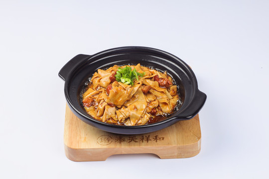 鹵肉干豆腐