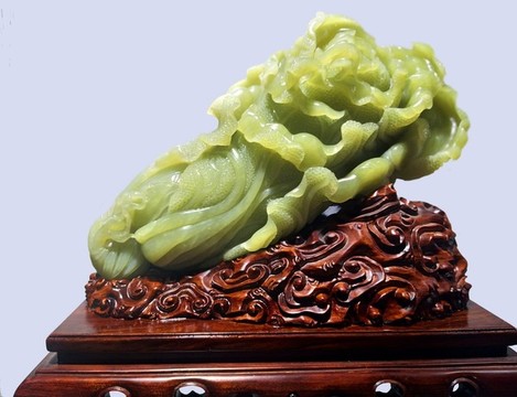 玉白菜高清攝影