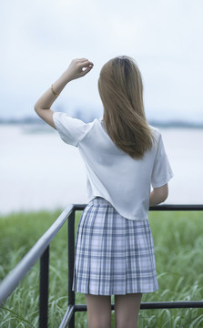 海邊女子