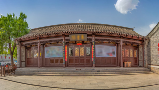 天津楊柳青全景圖
