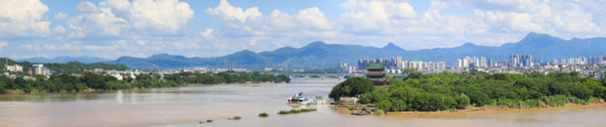 贛州市八境臺(tái)周邊城區(qū)