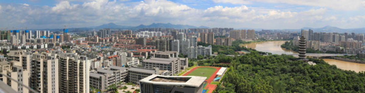 贛州市經(jīng)濟(jì)技術(shù)開(kāi)發(fā)區(qū)全景圖