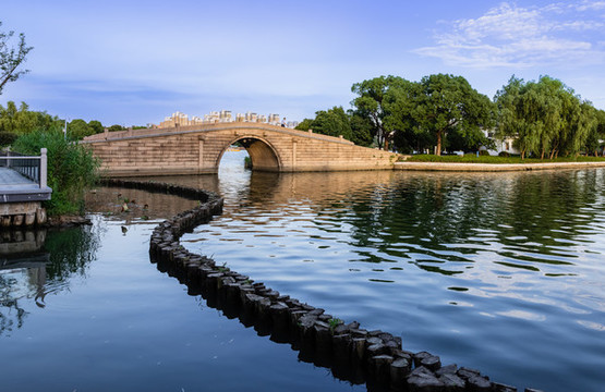 石湖越堤石橋