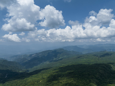 重慶趙云山云海日落晚霞