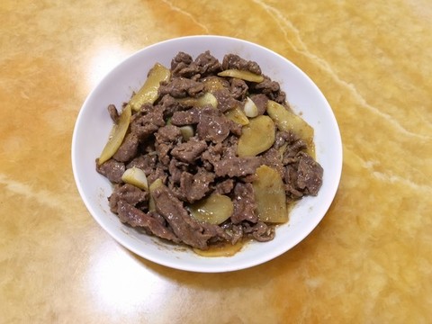 姜炒牛肉