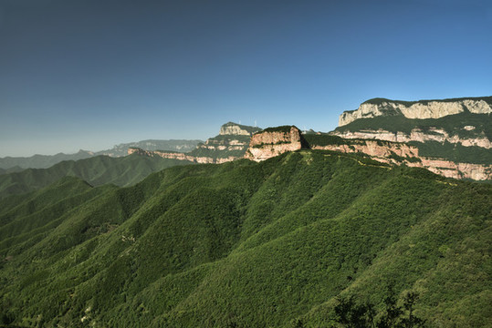 河北石家莊贊皇縣嶂石巖風景區(qū)